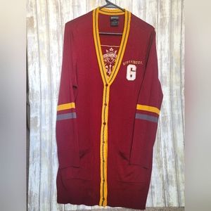 Torrid size 1 Harry Potter Tunic length cardigan sweater